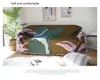 Blankets Nordic Beautiful Girl Sofa Blanket Cover El Living Room Decor Travel Picnic Leisure Throw Bedspread Tapestry Boho Rug