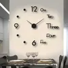 Wanduhren Neue Leuchtende DIY Uhr Hause Einfachheit Stille Mode Wanduhr Wohnzimmer Kreative Wandaufkleber Schlafzimmer Wanduhr