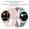 Orologi intelligenti Nuove donne di moda Chiamata Bluetooth Smart Watch Frequenza cardiaca Pressione sanguigna Schermo HD Sport Fitness Ladies Smartwatch Diamond Band YQ240125