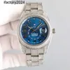 AP Watch Diamond Moissanite Out Out Can Test MoSaic Swarovski 904l Stalyjes Case 41mm 2824 Mocne