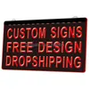 LED Neon Sign LS0001 Design Your Own Custom Light Hang Home Shop Decor Drop Delivery Lights Lighting Holiday DHHXQ