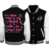 KPOP Stray Kids Rock-Rock Album zip up baseball kurtka kobiety mężczyzn Bomber Jacket Outerwear Streetwear Hip Hop Baseball Mundur