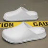 Kapcie Summer Men swobodne sandały na świeżym powietrzu parę slajdów eva slajdy flip-flops plażowe buty ogrodowe w pomieszczenia komfort