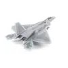 JASON TUTU Aircraft model 1/72 Scale Alloy Fighter F-22 US Air Force Aircraft F22 Raptor Model Planes 240118