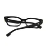 Lyxdesigner solglasögon, fashionabla strandskuggningar, UV -resistenta solglasögon, fyrkantig ram med original glasögonlåda