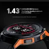 Умные часы Смарт-часы C25 Мужские Bluetooth-вызовы 1,43-дюймовый Amoled-экран AI Voice 410 мАч Аккумулятор 1ATM Водонепроницаемые спортивные умные часы на открытом воздухе YQ240125