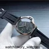 2024 Panerais Watch Sapphire Glass Mirror Designer 44mm مع Buckle Fine Steel Automatic Automatic Cowhide Watchband T23N
