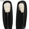 Black wig lace front high-quality synthetic wig blonde hair black synthetic lace front wig adhesive free role-playing female hair lace wig 230125