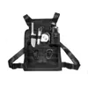 Tak Yiing Tactical Vest Nylon Military Vest Chest Pack Pouch Black240118