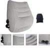 Pillow Lumbar Support Inflatable Office Chair Back Orthopedic Backrest Lower For Car Seat Computer