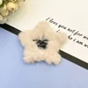 Hair Accessories Autumn Winter Plush Cloud Star Snap Clips Girl Cute Simple Fairy Pentagram Hairpin Barrettes Fashion