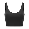 Luu Yoga Bra Align Tank Womens Sport Bra Classic Fitness Populaire Butter Soft Tank Gym Crop Crop Yoga Vest Beauty Back Trocoproo