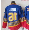 1980 Movie Vintage Hockey 16 Brett Hull Jerseys CCM Embroidery 11 Brian Sutter 18 Tony Twist 44 Chris Pronger 74 Oshie 42 Backes Jersey 1995 58