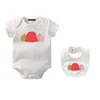 New Born Baby Clothers L المصممين شهور الأطفال رومبير الأطفال الكرتون نقش اليقطين الفتيات الفتيان الفتاة رومبوس النساء بذلة