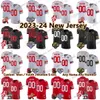 18 Marvin Harrison Jr Custom S-6XL Ohio State Buckeyes Football Jersey 6 Kyle McCord 32 TreVeyon Henderson 22 Steele Chambers 7 Hancock 33 Devin Brown Egbuka Williams