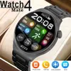 Smart Watches Android GPSトラッカーNFCスマートウォッチCALL AI VOICEアシスタントワイヤレスECG DT4 MATE SMARTWATCH YQ240125のスマートウォッチメン