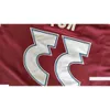 1972-1999 Película Retro CCM Hockey Jersey bordado 9 Lanny Mcdonald 14 Rene Robert 19 Joe Sakic 5 Rob Ramage 8 Teemu Selanne 1 Chico Resch J 55