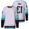 Reverse Retro Hockey 9 Ryan Donato Jerseys 72 Joonas Donskoi 28 Carson Soucy Brandon Tanev Jaden Schwartz Philipp Grubauer Morgan Geekie Sha 71