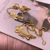 Aangepaste naam ketting roestvrij staal Cubaanse ketting goud gepersonaliseerde naamplaatje ketting choker ketting hanger sieraden voor vrouwen mannen 240125