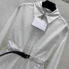 Designer-Jacke für Damen, Markenhemd für Damen, Frühlings-Top, modischer Knopf, langärmeliger Damenmantel, 25. Januar