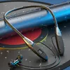 BT-116 5.3 Bluetooth Ohrhörer Magnetisch Neckband Laufen Sportkopfhörer-Ohrstöpsel mit wasserdichtem Geräuschstornieren