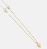 Y51 colar embelezado mesma réplica de joias finas de cobre banhado a ouro colar para mulheres colar de designer presente