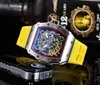 Série de montres mécaniques automatiques à bracelet en acier pour hommes, série la plus vendue de créateurs 2024