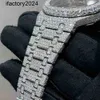 Ap Watch Diamond Moissanite Iced Out Can Pass Test G7O4 2023Wristwatch 2023 New Version ston Skeleton PASS TT Mens diamonds Top quality Mechanical ETA movement Ou