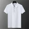 2024Designer Polo قمصان الرجال الفاخرة Polos Nasual Tirt Tirt Snake Bee Letter Print Massion High Street Man Tee