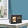 Produkty urny zwierzaka drewniane pudełko pudełko pamiątki pudełko z zdjęciem Pokryta Pet strat pies psa pudełko pamięci kota lub pudełko pamięci psa pamiątka