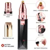 Mini Hair Removal Portable Eyebrow Trimmer 2 In 1 Electric Epilator Eye Brow Lip Hair Remover Face Hair Trimmer Women's Shaver 240124