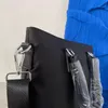 PP hommes porte-documents d'épaule en nylon noir sac à main de créateur sac pour ordinateur portable d'affaires sacs de messager avec plaques signalétiques fourre-tout hommes 039 s bagages ordinateur sacs à main noir