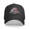 Gorras de bola Custom Jurassics Park Dinosaur Print Gorra de béisbol para hombres Mujeres Sombrero de papá transpirable al aire libre