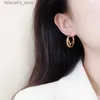 Stud Golden Stud Earring Designer For Women Men Luxury Jewlery Gold Hoop Stud Earring Retro Ring Pendant F Earrings Engagement Ear Stud 2303032BF Q240125