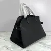 أكياس مصممة كبيرة Margaux حقيقية الجلود صف حقيبة ركاب أكياس السفر الكتف Brown Black Black Suede Bags Leisure Popular XB102