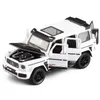 132 Diecast Simulation Car SUV Modelo G700 com 6 portas que podem ser abertas coletivamente, bem como brinquedo forte corpo de metal puxar para trás N retorno 240118