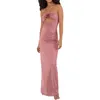 Casual Dresses Women Evening Party Long Dress Gown Slip Maxi Spaghetti Straps Flower Hollowed Formal Cocktail Clubwear