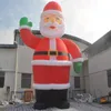 Großhandel aufblasbare Vater-Figuren Weihnachtsdekorationen Ladendisplay Weihnachtsmann 4/6/8 m hoch oder maßgeschneiderter klassischer Typ für Partywerbung 001