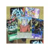 Kaartspellen 8 stks/set Yuh Pegasus Style Half-Frosted Kaarten Toon World Cartoon Monsters Relinquished Yu-Gi-Oh Retro Collectible Y1212 D Dhkso