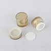 Opslagflessen 30 stuks 5g 10g lege reismini gouden handcrème pot pot oogschaduw make-up gezicht container hervulbare cosmetische verpakking