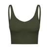 Luu Yoga Bra Align Tank Womens Sport Bra Classic Fitness Populaire Butter Soft Tank Gym Crop Crop Yoga Vest Beauty Back Trocoproo