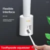 Ensemble d'accessoires de bain, support magnétique pour brosse à dents, gobelet et dentifrice, support sans poinçon, distributeur mural, accessoire de salle de bain