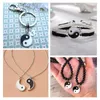 Pendant Necklaces 20Pcs/Box Alloy Enamel Yin Yang Connector Charms Pendants For DIY Craft Bracelet Necklace Earrings Jewelry Making Finding