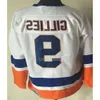 Hombres Vintage Classic New NY York Hockey Jerseys 22 Mike Bossy 5 Denis Potvin 9 Clark Gillies 19 Bryan Trottier 31 Billy Smith 32 Steve Tho 14