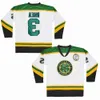 1909-1999 Filme Retro CCM Hockey Jersey Bordado 69 Thug Glatt Jerseys para Homem Tamanho Marinha B 34