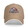 Bollmössor Anpassad Jurassics Park Dinosaur Print Baseball Cap för män Kvinnor andas ut hatt utomhus