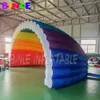 wholesale outdoor events advertising inflatable shell tent rainbow dome tent for music festival