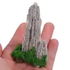 Décorations de jardin 8 pcs simulation rocaille ornements résine artisanat mini conteneur décor montagne