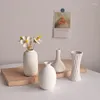 Vasen Nordic Keramik Vase Blumen Jarrones Blumentopf Home Wohnzimmer Dekoration Innen Büro Dekor Ikebana Zubehör