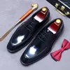 Scarpe eleganti Completo da uomo d'affari britannico Casual Finitura brillante Fodera in pelle di vacchetta giovane Articoli da lavoro in pelle Tide Shop.